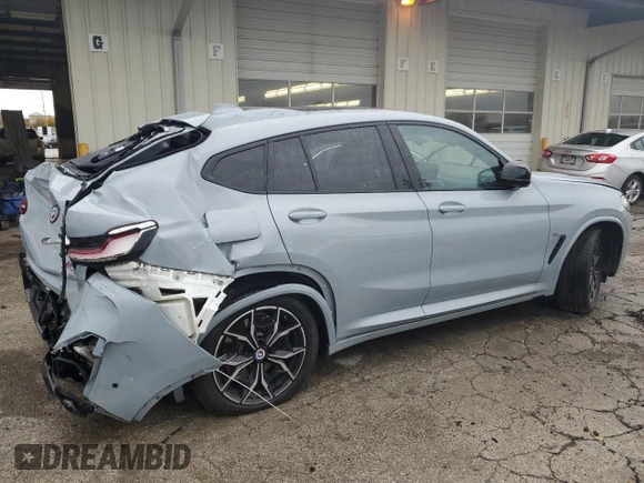2023 BMW X4 M40i with VIN 5UX43DT0XP9N63346, listed as a Copart auction lot 78516424 with 0 mi miles and Salvage Title. Bid and sale history available at carsss.com. Image 3.