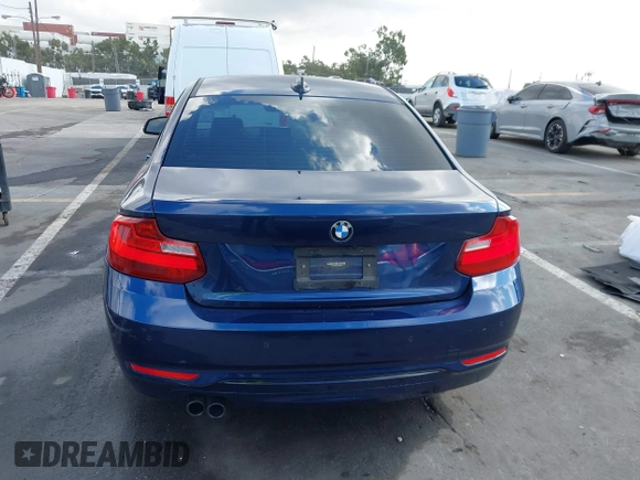 2016 BMW 2 Series 228i with VIN WBA1F9C55GV545295, listed as a IAAI auction lot 41539525 with 147,604 mi miles. Bid and sale history available at carsss.com. Image 16.