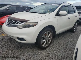 2014 Nissan Murano LE with VIN JN8AZ1MU3EW404562, listed as a Copart auction lot 73797594 with 0 mi miles and Salvage Title. Bid and sale history available at carsss.com. Image 1.