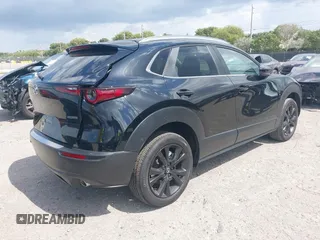 2025 Mazda CX-30 2.5 S Select Sport with VIN 3MVDMBBMXSM783828, listed as a IAAI auction lot 41731998 with 3,393 mi miles. Bid and sale history available at carsss.com. Image 4.