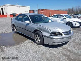 2002 Chevrolet Impala LS with VIN 2G1WH55K129339863, listed as a IAAI auction lot 41781382 with 188,779 mi miles. Bid and sale history available at carsss.com. Image 1.