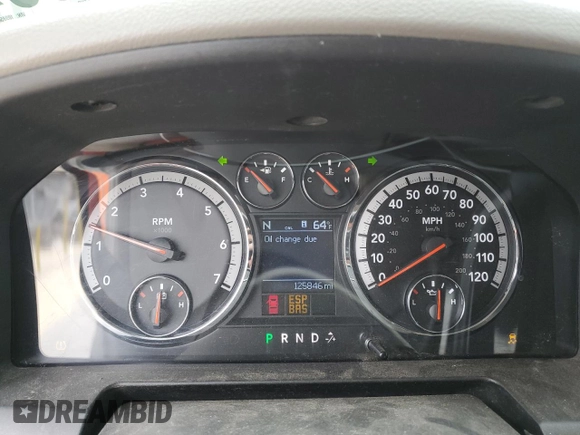 2010 Dodge 1500 SLT with VIN 1D7RV1CP5AS109850, listed as a Copart auction lot 47474905 with 125,846 mi miles and Salvage Title. Bid and sale history available at carsss.com. Image 9.