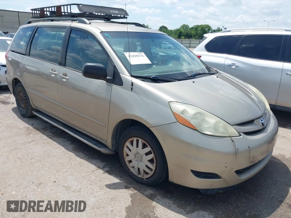 2006 Toyota Sienna CE с VIN 5TDZA23C36S465187, выставлен на аукционе IAAI как лот 42420132 с пробегом 255 188 миль миль и . История ставок и продаж доступна на DreamBid. Изображение 1.