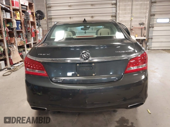 2015 Buick LaCrosse Premium I with VIN 1G4GD5G39FF146205, listed as a IAAI auction lot 41830021 with 157,588 mi miles and . Bid and sale history available at DreamBid. Image 16.
