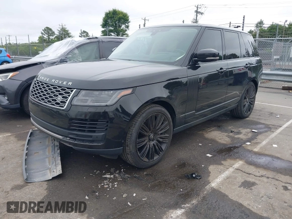 2019 Land Rover Range Rover HSE with VIN SALGS2SV3KA546424, listed as a IAAI auction lot 42313423 with 46,287 mi miles and . Bid and sale history available at DreamBid. Image 18.