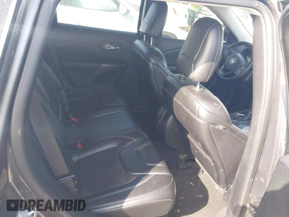 2019 Jeep Cherokee Latitude Plus with VIN 1C4PJLLB0KD382309, listed as a IAAI auction lot 41812968 with 144,368 mi miles. Bid and sale history available at carsss.com. Image 8.