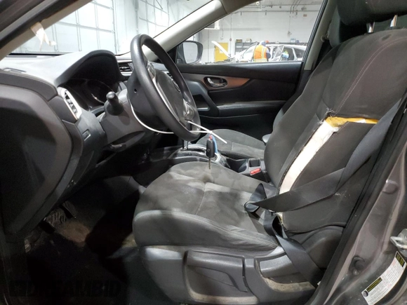 2016 Nissan Rogue S z VIN KNMAT2MV1GP621004, wystawiony jako Copart lot #41639915 z przebiegiem 129 185 mil mil oraz Szkoda całkowita • Salvage title. Historia ofert i sprzedaży dostępna na DreamBid. Obrazek 7.