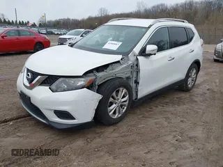2014 Nissan Rogue SV with VIN 5N1AT2MT4EC790268, listed as a IAAI auction lot 41968063 with 167,389 mi miles and . Bid and sale history available at DreamBid. Image 2.