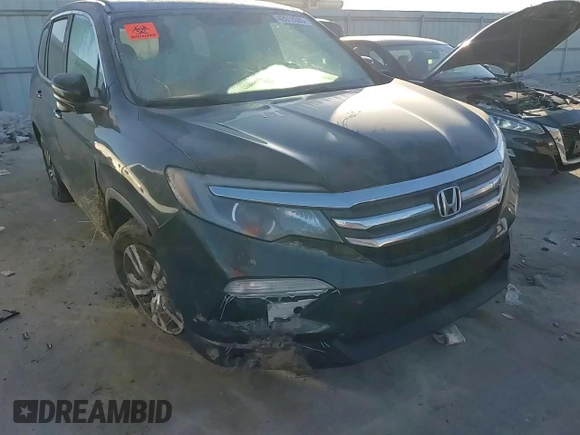 2017 Honda Pilot EX-L with VIN 5FNYF5H57HB018717, listed as a Copart auction lot 42813595 with 62,123 mi miles and Salvage Title. Bid and sale history available at carsss.com. Image 11.