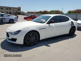 2019 Maserati Ghibli S with VIN ZAM57YSA5K1334619, listed as a Copart auction lot 62696873 with 22,140 mi miles. Bid and sale history available at carsss.com. Image 1.
