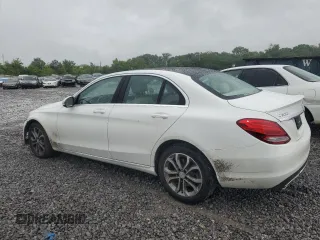 2016 Mercedes-Benz C 300 Luxury with VIN 55SWF4KBXGU138931, listed as a Copart auction lot 58545945 with 152,722 mi miles and Salvage title. Bid and sale history available at DreamBid. Image 2.