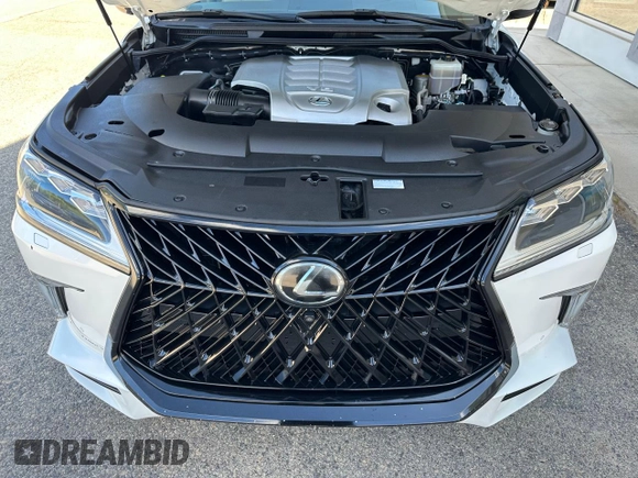 2017 Lexus LX 570 z VIN JTJHY7AX7H4243757, wystawiony jako Copart lot #66006545 z przebiegiem 94 422 mil mil oraz Czysty tytuł • Clean title. Historia ofert i sprzedaży dostępna na DreamBid. Obrazek 7.