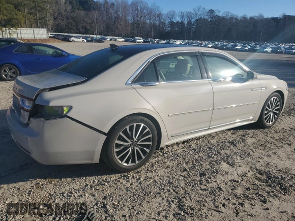 2020 Lincoln Continental Standard with VIN 1LN6L9PK0L5600419, listed as a Copart auction lot 42536435 with 29,106 mi miles and Salvage Title. Bid and sale history available at carsss.com. Image 3.