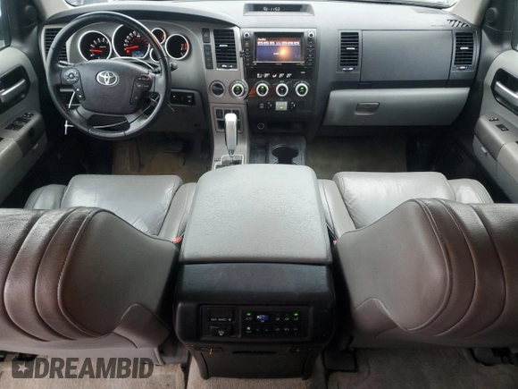 2010 Toyota Sequoia Ltd with VIN 5TDJY5G11AS028204, listed as a Copart auction lot 85012864 with 177,742 mi miles and Salvage Title. Bid and sale history available at carsss.com. Image 8.