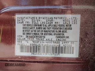 2024 Nissan Sentra SV with VIN 3N1AB8CV7RY289159, listed as a IAAI auction lot 42188115 with 16,941 mi miles. Bid and sale history available at carsss.com. Image 9.