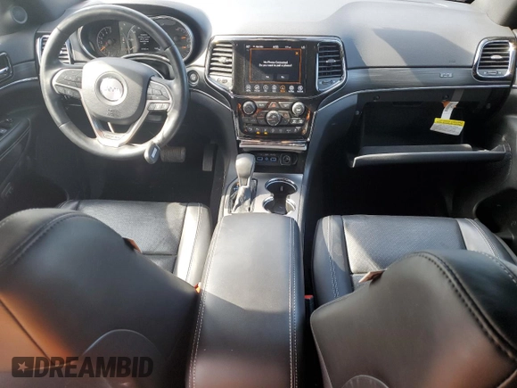 2021 Jeep Grand Cherokee Limited with VIN 1C4RJFBG3MC678473, listed as a Copart auction lot 61011925 with 20,585 mi miles and Salvage title. Bid and sale history available at DreamBid. Image 8.