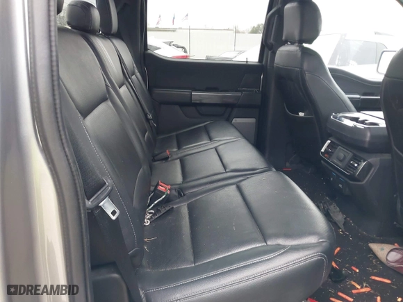 2021 Ford F-150 XL with VIN 1FTEW1C85MFB53536, listed as a IAAI auction lot 41343773 with 101,407 mi miles. Bid and sale history available at carsss.com. Image 8.