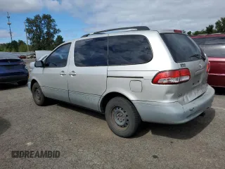 2002 Toyota Sienna CE with VIN 4T3ZF19C02U468964, listed as a Copart auction lot 72051864 with 205,135 mi miles and Salvage Title. Bid and sale history available at carsss.com. Image 2.