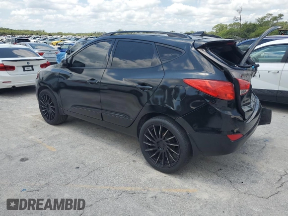 2010 Hyundai Tucson GLS with VIN KM8JU3AC2AU079129, listed as a Copart auction lot 54312875 with 116,659 mi miles and Salvage Title. Bid and sale history available at DreamBid. Image 2.