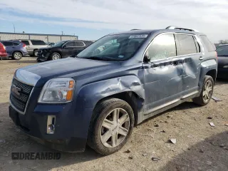 2011 GMC Terrain SLT-2 with VIN 2CTALWEC5B6383434, listed as a Copart auction lot 47087935 with 119,974 mi miles and Salvage Title. Bid and sale history available at carsss.com. Image 1.
