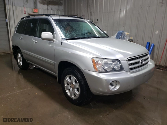 2002 Toyota Highlander with VIN JTEGF21A920061006, listed as a Copart auction lot 79747304 with 220,203 mi miles and Salvage Title. Bid and sale history available at carsss.com. Image 4.