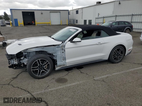 2018 Ford Mustang EcoBoost Premium with VIN 1FATP8UH7J5111002, listed as a Copart auction lot 51453885 with 60,219 mi miles and Salvage Title. Bid and sale history available at carsss.com. Image 1.