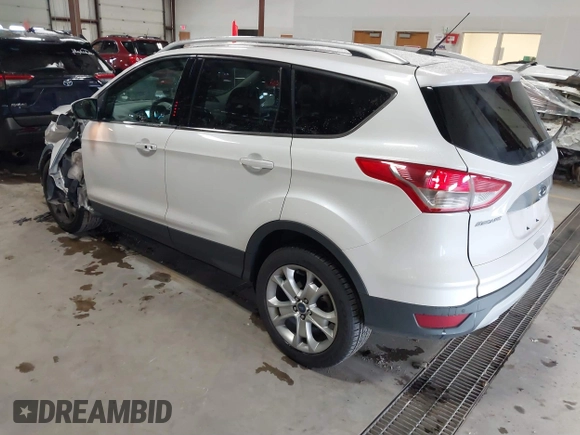 2014 Ford Escape Titanium with VIN 1FMCU9J91EUD43432, listed as a IAAI auction lot 40989177 with 110,383 mi miles and . Bid and sale history available at DreamBid. Image 3.