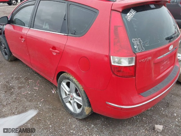 2010 Hyundai Elantra Touring GLS with VIN KMHDC8AE2AU084071, listed as a IAAI auction lot 41734293 with 1 mi miles. Bid and sale history available at carsss.com. Image 3.