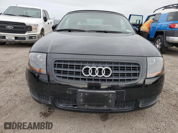 2005 Audi TT with VIN TRUTC28N551009655, listed as a Copart auction lot 75280194 with 0 mi miles and Salvage Title. Bid and sale history available at carsss.com. Image 5.