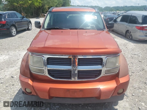 2007 Dodge Nitro SLT with VIN 1D8GU58K57W691685, listed as a Copart auction lot 65847875 with 204,934 mi miles and Clean title. Bid and sale history available at DreamBid. Image 5.