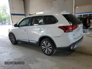 2019 Mitsubishi Outlander ES with VIN JA4AZ3A36KZ048504, listed as a Copart auction lot 59570195 with 92,473 mi miles and Salvage title. Bid and sale history available at DreamBid. Image 2.