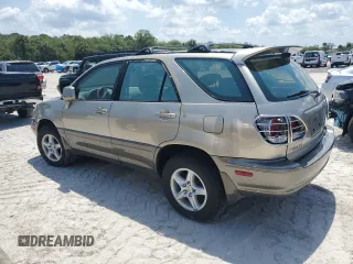 2002 Lexus RX 300 z VIN JTJHF10U220275170, wystawiony jako Copart lot #74442794 z przebiegiem Nie podano mil oraz Szkoda całkowita • Salvage title. Historia ofert i sprzedaży dostępna na DreamBid. Obrazek 2.