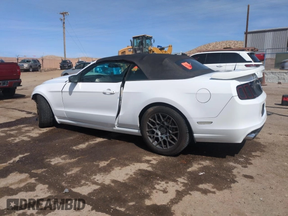 2014 Ford Mustang V6 with VIN 1ZVBP8EM7E5299993, listed as a Copart auction lot 50263105 with 127,889 mi miles and Salvage title. Bid and sale history available at DreamBid. Image 2.