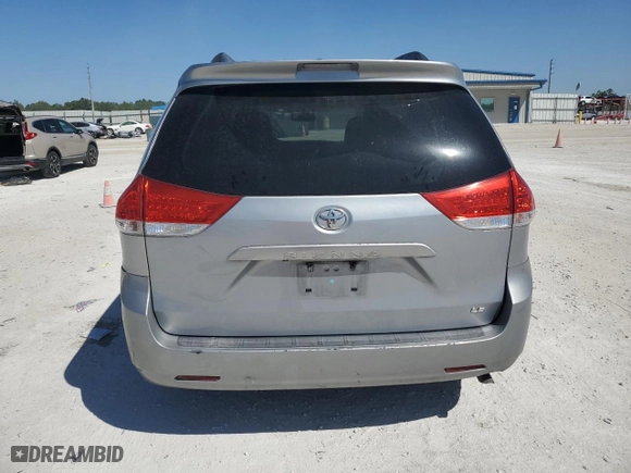2014 Toyota Sienna LE AAS with VIN 5TDKK3DC7ES484150, listed as a Copart auction lot 49569115 with 259,133 mi miles and Salvage Title. Bid and sale history available at carsss.com. Image 6.