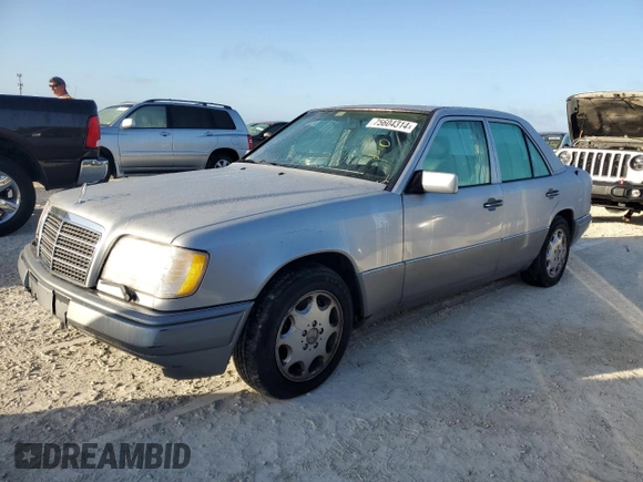1994 Mercedes-Benz 400 E with VIN WDBEA34E7RC127977, listed as a Copart auction lot 75604314 with Not Provided miles and Non Repairable. Bid and sale history available at carsss.com. Image 1.