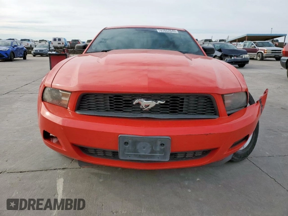 2012 Ford Mustang V6 Premium with VIN 1ZVBP8AMXC5272533, listed as a Copart auction lot 47862645 with 188,933 mi miles and Salvage Title. Bid and sale history available at carsss.com. Image 5.