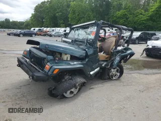 1997 Jeep Wrangler SE with VIN 1J4FY29P6VP438531, listed as a Copart auction lot 58973105 with Not provided miles and Salvage title. Bid and sale history available at DreamBid. Image 1.
