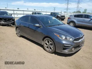 2019 Kia Forte LXS with VIN 3KPF24AD4KE076182, listed as a Copart auction lot 57182035 with 50,043 mi miles and Salvage title. Bid and sale history available at DreamBid. Image 4.