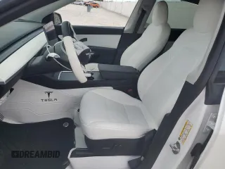 2022 Tesla Model Y Performance with VIN 7SAYGDEFXNF410531, listed as a Copart auction lot 54449715 with Not Provided miles and Non Repairable. Bid and sale history available at DreamBid. Image 7.