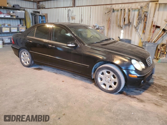 2006 Mercedes-Benz C 280 Luxury with VIN WDBRF54H36F741993, listed as a Copart auction lot 87312914 with 97,504 mi miles and Clean Title. Bid and sale history available at DreamBid. Image 4.