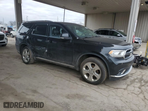 2015 Dodge Durango Limited with VIN 1C4RDJDG3FC873791, listed as a Copart auction lot 48118365 with 175,554 mi miles and Clean Title. Bid and sale history available at carsss.com. Image 4.