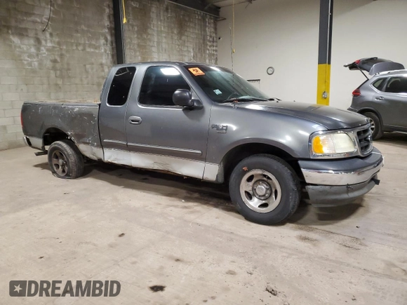 2003 Ford F-150 XL with VIN 1FTRX17W63NA86330, listed as a Copart auction lot 45975525 with 0 mi miles and Salvage Title. Bid and sale history available at carsss.com. Image 4.