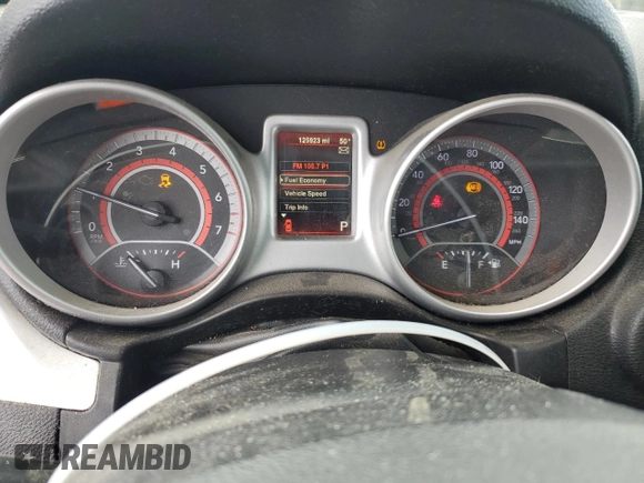 2015 Dodge Journey American Value with VIN 3C4PDCAB5FT728655, listed as a Copart auction lot 47074235 with 125,923 mi miles and Salvage Title. Bid and sale history available at DreamBid. Image 9.