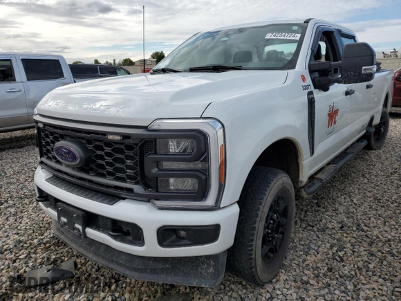 2023 Ford F-250 XL with VIN 1FT8W2BA7PEE01027, listed as a Copart auction lot 74254724 with 17,466 mi miles and Salvage title. Bid and sale history available at DreamBid. Image 1.