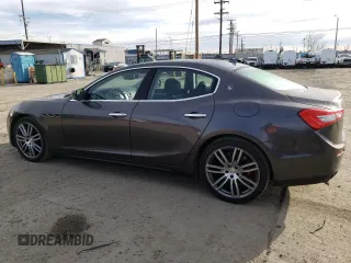 2016 Maserati Ghibli S with VIN ZAM57RSA8G1187158, listed as a Copart auction lot 44256914 with 81,725 mi miles. Bid and sale history available at carsss.com. Image 2.