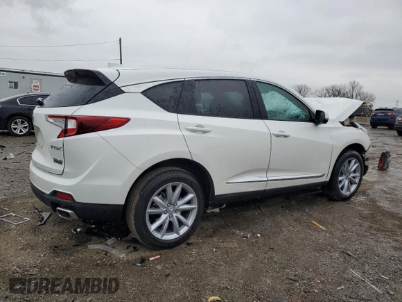 2024 Acura RDX with VIN 5J8TC2H39RL024535, listed as a Copart auction lot 44133795 with Not provided miles and Salvage title. Bid and sale history available at DreamBid. Image 3.