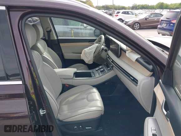 2023 Hyundai Palisade Limited z VIN KM8R54GE0PU517573, wystawiony jako IAAI lot #41870400 z przebiegiem 11 477 mil mil oraz . Historia ofert i sprzedaży dostępna na DreamBid. Obrazek 5.
