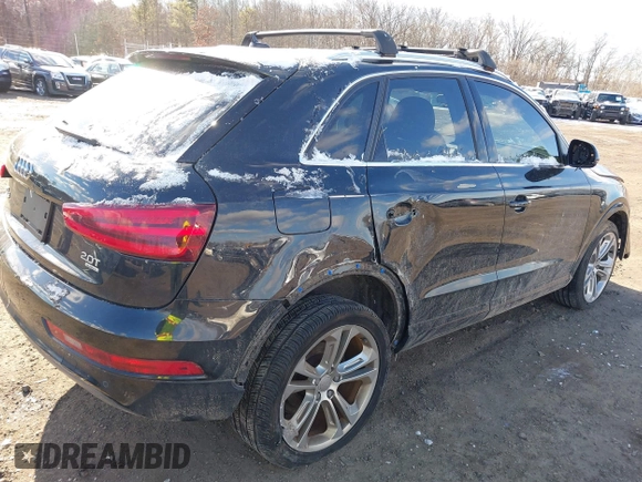 2015 Audi Q3 Prestige with VIN WA1GFCFS4FR004025, listed as a IAAI auction lot 41286031 with 103,132 mi miles and . Bid and sale history available at DreamBid. Image 17.