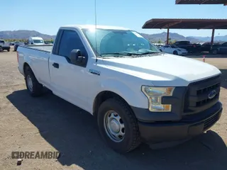 2016 Ford F-150 XL with VIN 1FTMF1C81GKD05786, listed as a IAAI auction lot 41846067 with 126,607 mi miles. Bid and sale history available at carsss.com. Image 1.