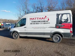 2021 Ford Transit Cargo with VIN 1FTBR1C82MKA66713, listed as a IAAI auction lot 41479187 with 50,415 mi miles and . Bid and sale history available at DreamBid. Image 15.